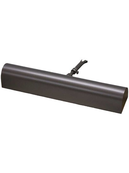 Traditional 14 inch Picture Light - Title 20 Compliant in Mahogany Bronze.